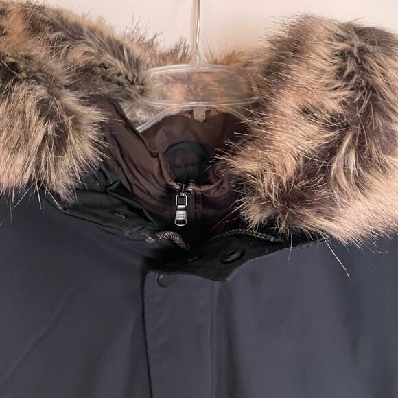 NWT Michael Kors Hooded Snorkel Parka Men's Navy Blue Size XXL $395 - Picture 2 of 11